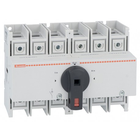 GA080ET6 LOVATO 45A Tripolar Switch Black Direct Control UL98