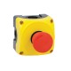 LPZP1B5602 LOVATO Yellow keypad with mushroom button LPCB6344