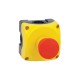 LPZP1B5610 LOVATO Clavier jaune avec bouton champignon à clé LPCB6744