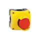 LPZP1B5611 LOVATO Clavier jaune avec bouton champignon à clé LPCB6744 avec prot. Serrure