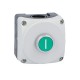 LPZP1B8100 LOVATO Grey button with green push button LPCB1113 Symbol "I"