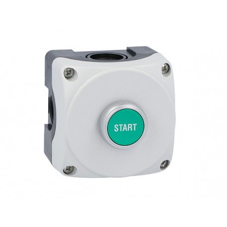 LPZP1B8101 LOVATO Grey keypad with green pushbutton LPCB1163 Symbol "START"