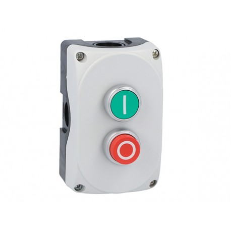 LPZP2B8901 LOVATO Two operators keypad with LPCB1113 Buttons Sim. "I" + LPCB2104 Yesm. "0"