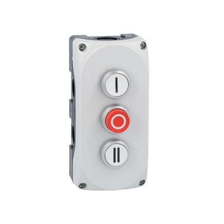 LPZP3B8905 LOVATO Three operator keypad with pushbuttons LPCB1118 + LPCB2104 + LPCB1128