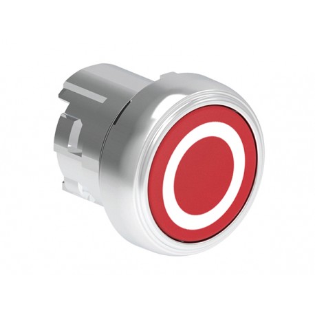 LPSB1104 LOVATO Roter Metall-Weideknopf mit Symbol O
