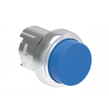 LPSB206 LOVATO Pulsador Platinum metalico saliente azul