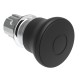 LPSB6742 LOVATO Metal Locking Mushroom, traction unlock Ø 40mm Black