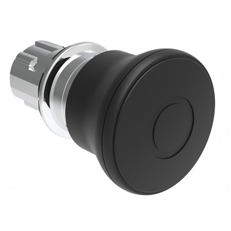 LPSB6742 LOVATO Metal Locking Mushroom, traction unlock Ø 40mm Black