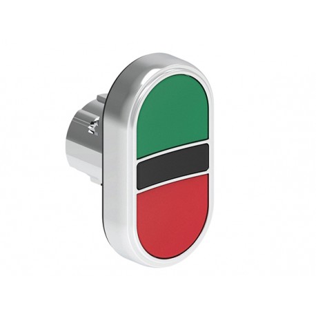 LPSB7113 LOVATO Double Metal Pushbutton with 2 Green/Red pushbuttons