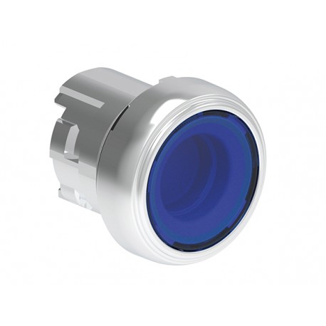 LPSBL106 LOVATO Blue Flush Metallic Light Button