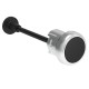 LPSR1002 LOVATO Metal Pushbutton Black Mechanical Drive