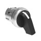 LPSS231 LOVATO Metal Selector Long lever 3 positions "1-0-2" return "1 0 2"
