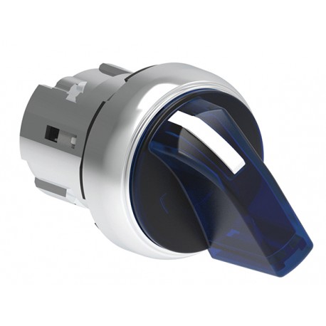 LPSSL1206 LOVATO Metallic Light Selector 2 Positionen "0-1" Fixed Blue