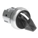 LPSSL1208 LOVATO Metallic Light Selector 2 positions "0-1" Fixed White