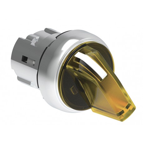 LPSSL1215 LOVATO Metallic Light Selector 2 Positionen "0-1" return "0 1" Gelb
