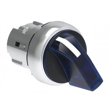LPSSL1316 LOVATO Metallic Light Selector 3 Positionen "1-0-2" return "1 0 2" Blau