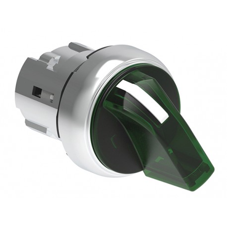 LPSSL1323 LOVATO Metallic Light Selector 3 Positionen "1-0-2" return "1 0-2" Grün