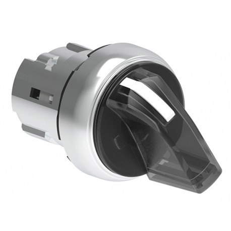LPSSL1338 LOVATO Metallic Light Selector 3 positions "1-0-2" return "1-0 2" White