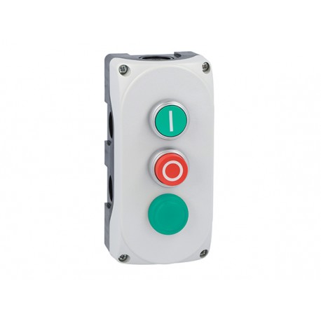 LPZP3B8911 LOVATO Three operator keypad with buttons LPCB1113 + LPCB2104 + LPL3 (12... 30V AC/DC)