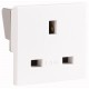 40071360647 Accessories AT-S+ Module (terminals) EATON ELECTRIC Socket, 13A, 3pin, 2 earth terminals, non st..