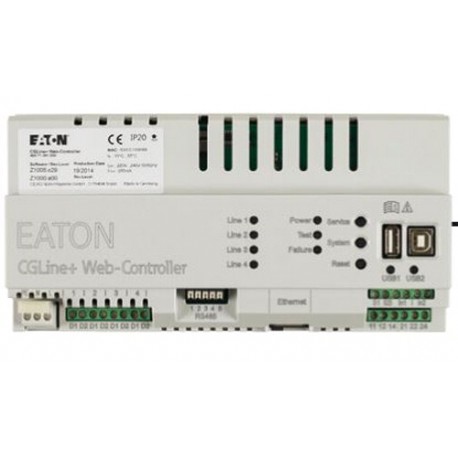 CGLine+ Web-Controller (boxed) 40071361055 EATON ELECTRIC Modulo CGLine+ Web-Control nell'alloggiamento di i..