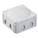 COMBI 607/empty 10060531 WISKA Conex-Box. + Membran oder Einlass mit M25-Gewinde, hellgrau RAL 7035, IP66/67..