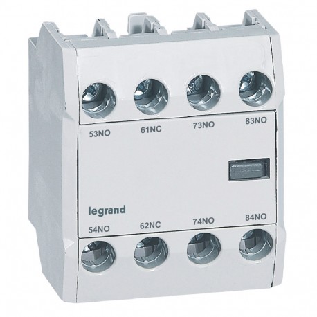 416854 LEGRAND CONTACTER AUX AVANT 3NA+1NC