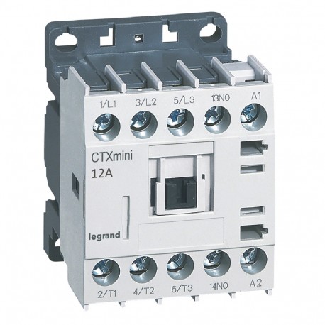 417040 LEGRAND CTX MINI 3P 12A 1NA 24VCA
