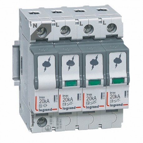 412225 LEGRAND Предел сорбе Т2 20ка 3Р+N