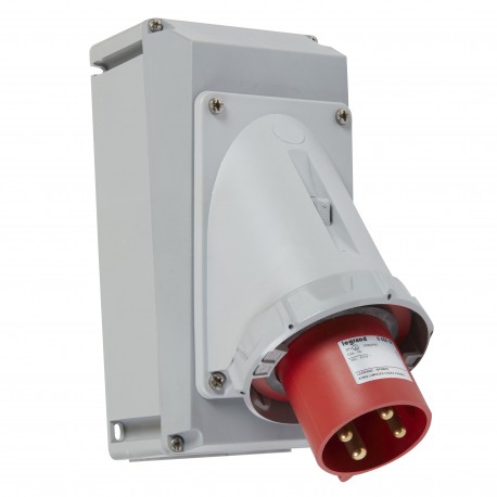 555518 LEGRAND P17 PREGO UM 63A 3P+T 415V IP67