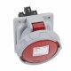 555588 LEGRAND P17 B. CUA 63A 3P+T 415V IP67