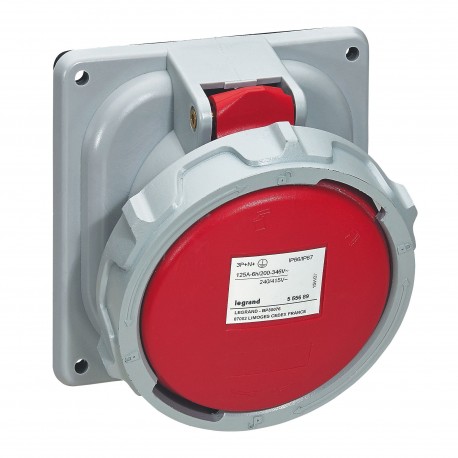 555689 LEGRAND P17 B. CUA 125A 4P+T 415V IP67