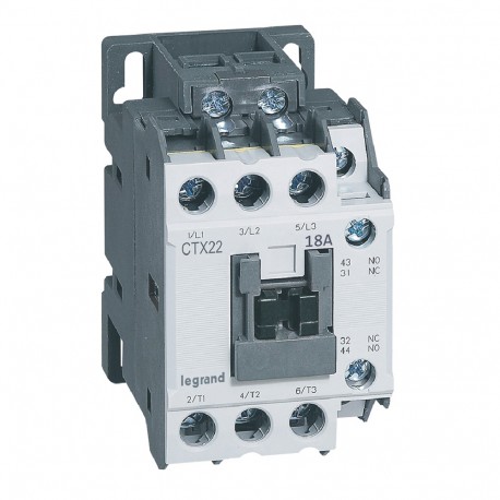 416106 LEGRAND СТХ 3Р 18А 1NO1NC 230В AC