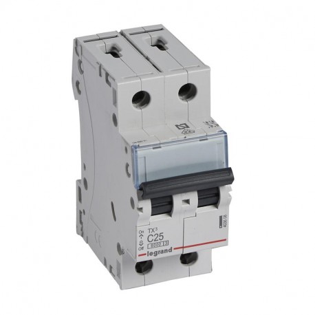 403608 LEGRAND МАГНИТ TX3 6КА С 2Р 25А