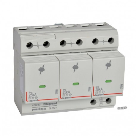 412282 LEGRAND LIMIT SOBRET T1 25KA 3P +SD