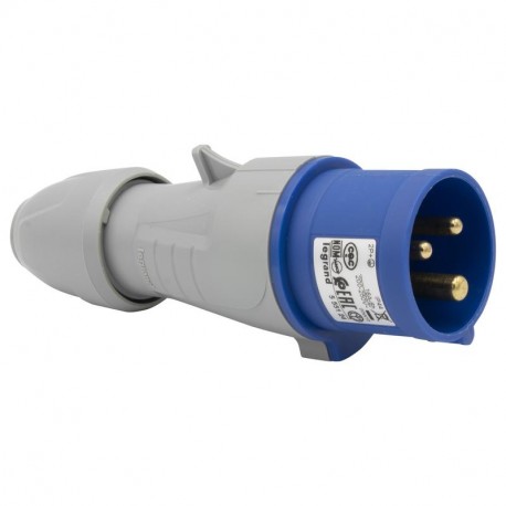 555124 LEGRAND P17 PREGO 16A 2P+T, 250V IP44