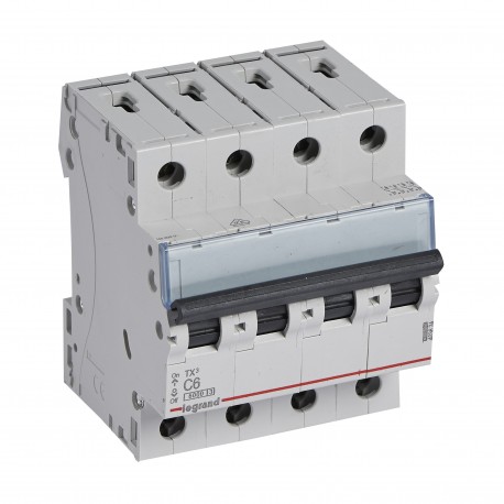 403624 LEGRAND MAGNETE TX3 6KA C 4P 6A