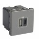 079392 LEGRAND MO-2USB A+C 2M 15W AL