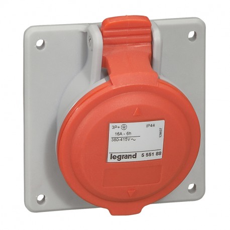 555189 LEGRAND P17 B.CUA 16A 3P+N+T 415V IP44