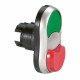 023982 LEGRAND HEAD PULS DOUBLE GREEN RED