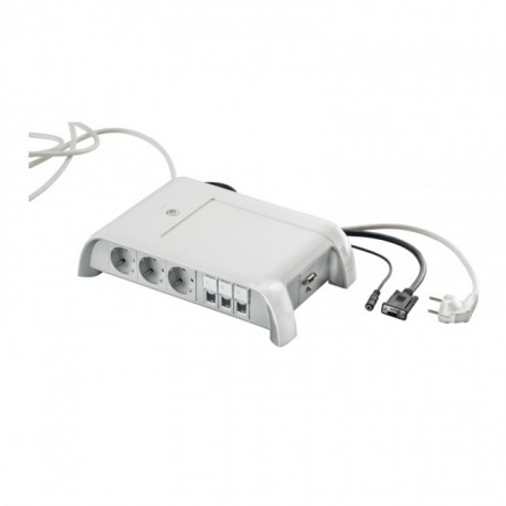 653577 LEGRAND BLOQUE MESA REU 7SCH+SW6P+HD15