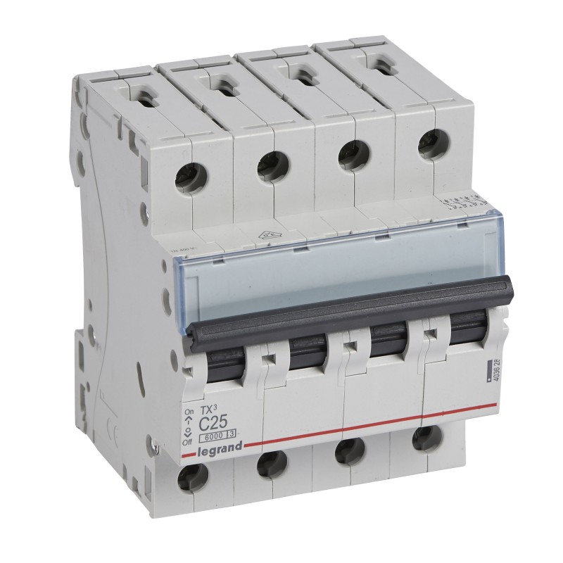 MAGNET TX3 6KA C P+N 40A - Interruttore Magnetotermico Modulare, Qualità Garantita, Dimensioni Compatte. - 2
