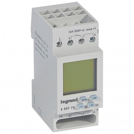 603773 LEGRAND INT. HOR. CHIFFRES/S 2X16/2MOD