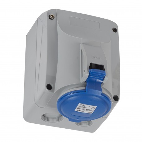 555254 LEGRAND P17 B.SUP 32A 2P+T 250V IP44