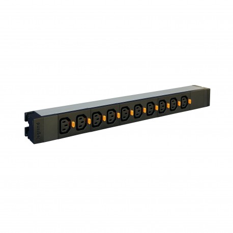 646814 LEGRAND PDU для 19" 10 С13 с/РЕТ