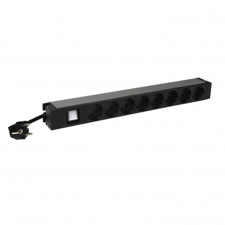 646823 LEGRAND PDU 19" 8 SCHUKO C/LUMIÈRE