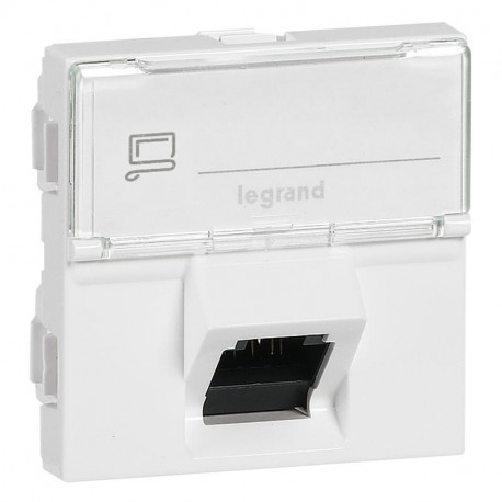 076508 LEGRAND MO-BAS RJ45 CAT6A 45 STP 2M BL