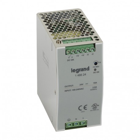 146624 LEGRAND ALIM.ESTB.100-240VCA24VCC 10A