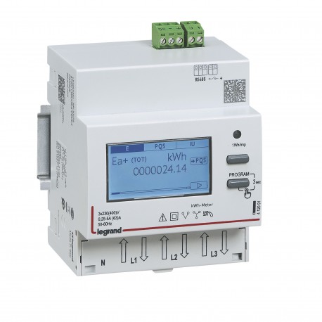 412093 LEGRAND EMDX3 METER TRI 63A MID
