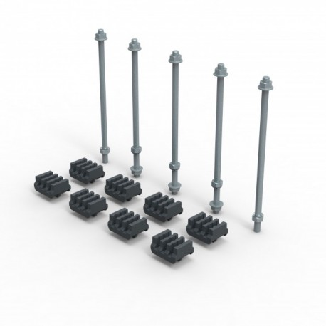 339937 LEGRAND KIT À PLAT BARS 75X5-125X5MM
